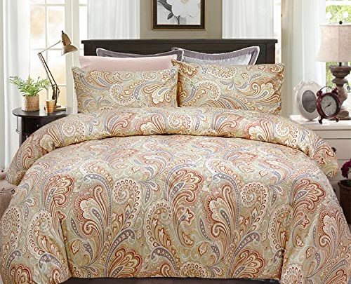 Paisley Bedding – A Luxury Bed – Silk Sheets Bedspreads Luxury Bedding